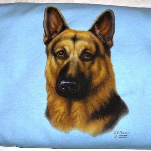 Lt Blue - German Shepherd Crew Neck Sweatshirt